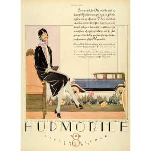  1927 Ad Hupmobile 8 Automobile Fashion Larry Stults 