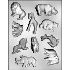   inch Zoo Animal Assortment Chocolate Candy Mold   90 11184 CK PRODUCTS