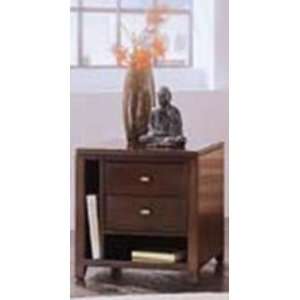  American Drew Tribecca Root Beer Color End Table Patio 
