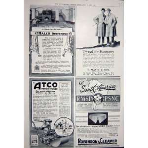 Sissons Atco Motor Mower Advertisement 1922 Maxim Tweed  