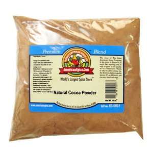 Natural Cocoa Powder   Bulk, 16 oz  Grocery & Gourmet Food