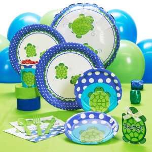   By Creative Converting Mr. Turtle Baby Shower   Standard Party Pack