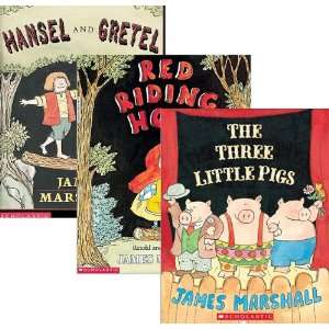  Hansel and Gretel; Red Riding Hood; The Three Little Pigs 