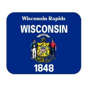  US State Flag   Wisconsin Rapids, Wisconsin (WI) Mouse Pad 