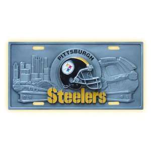  Pittsburgh Steelers License Plate Cover