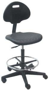 NEW Cleanroom Lab Industrial Polyurethane Chair / Stool  