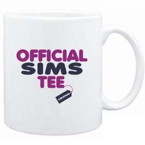   White  Official Sims tee   Original  Last Names