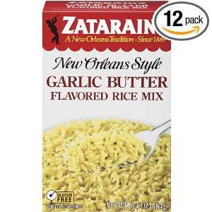 ZATARAINS Rice Mix, Garlic and Butter Grocery & Gourmet Food