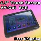 Touch 8GB  MP4 MP5 AV out HD Player A805 Black items in 