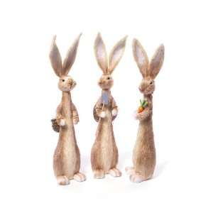  Pack of 6 Easter Bunny Rabbit Decorative Spring Table Top 