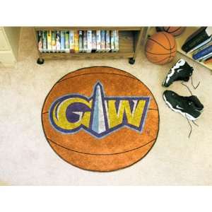 BSS   George Washington Colonials NCAA Basketball Round Floor Mat (29 