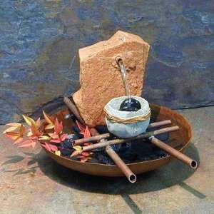  Art Matters TMSTO Stone Well Tabletop Fountain
