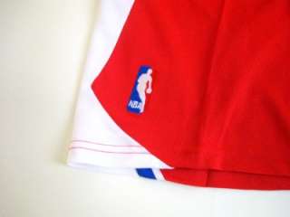 NBA Adidas Los Angeles Clippers Swingman Youth Road Red Shorts New 