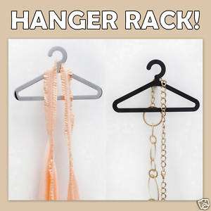 New Clothes Hanger Shaped Wall Rack 4 Bag/Belt/Jewelry  