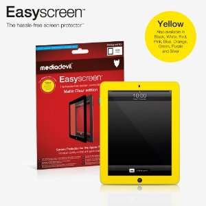 MediaDevil Easyscreen bubble free Screen Protector YELLOW Matte Clear 