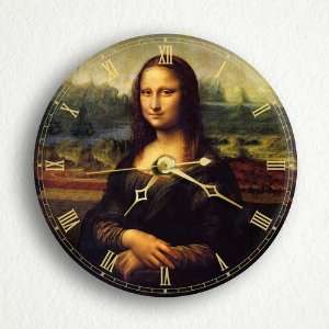  Mona Lisa Leonardo da Vinci 6 Silent Wall Clock (Includes 