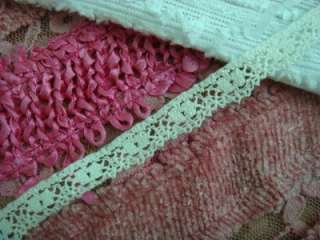 yards off white cotton crochet Cluny lace trim 1/2  