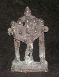 Traditional Indian Ritual Rare Bronze Five Headed Shiva  