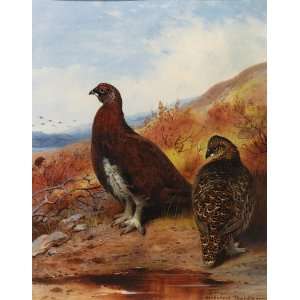 FRAMED oil paintings   Archibald Thorburn   24 x 30 inches 