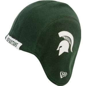 Michigan State Spartans Pigskin Fleece Lined Knit Hat  
