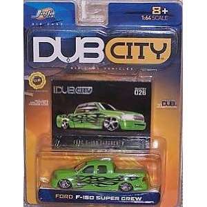  Jada Dub City Mean Green Ford F 150 Super Crew 164 Scale 
