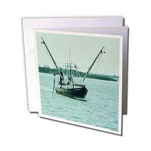  Florene Boat   Shrimper Comin Home   Greeting Cards 12 