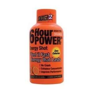  6 Hour Power Shot Drink Orange Size 2X2 OZ Everything 