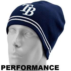 New Era Tampa Bay Rays Navy Blue MLB Authentic Toque Performance Knit 