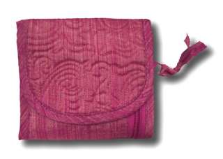 Donna Sharp Quilts Quilted Raspberry Pink Ice Small Wallet 52779