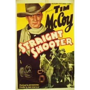  Straight Shooter Movie Poster (11 x 14 Inches   28cm x 