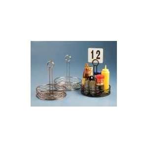   RBNU37 Copper Round Birdnest Condiment Rack