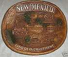 Syroco Taco Souvenir Tray New Mexico VERY NICE