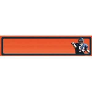  Brian Urlacher Personalized Room Sign