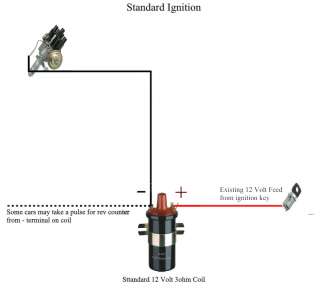 Plug black or blue wire from Accuspark into existing wire 