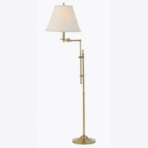  Quoizel floor lamp vint brss   NEW Vintage Brass
