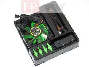 GELID WING 8 80mm Speed Controller UV Green PC Case Fan  