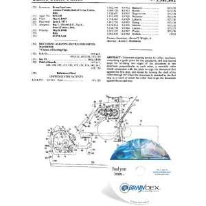  NEW Patent CD for DOCUMENT ALIGNING DEVICE FOR OFFICE 
