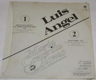 MARIA CONCHITA ALONSO   LUIS ANGEL   MAXI SINGLE 12  