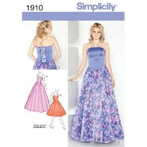   Pattern 1910 Misses and Miss Petite Dresses, Size R5 (14 16 18 20 22