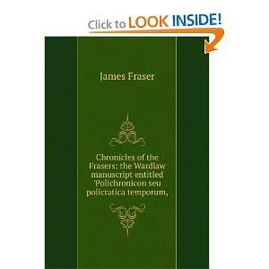  Chronicles of the Frasers the Wardlaw manuscript entitled 