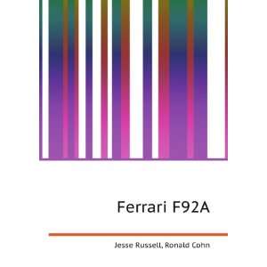  Ferrari F92A Ronald Cohn Jesse Russell Books