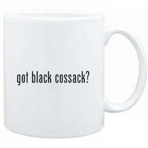 Mug White GOT Black Cossack ? Drinks