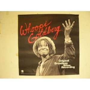  Whoopi Goldberg Poster Vintage 80s Broadway Show record 