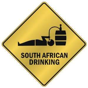 ONLY  SOUTH AFRICAN DRINKING  CROSSING SIGN COUNTRY SOUTH AFRICA