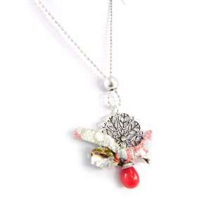  Necklace french touch Liberty red. Jewelry