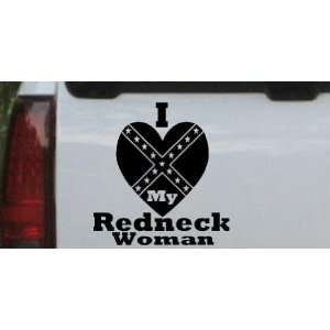 Love my Redneck Woman Country Car Window Wall Laptop Decal Sticker 