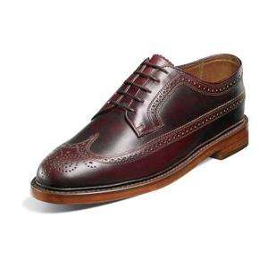 FLORSHEIM Mens Veblen Shoe, Wine Leather 12071 609  
