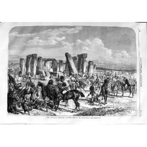    1865 Wiltshire Champion Coursing Meeting Stonehenge