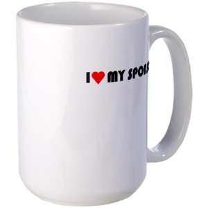  I Love Sponsor Health Large Mug by  Everything 