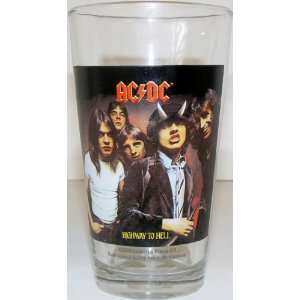  ACDC Collectible Highway to Hell 16 Oz Glass Kitchen 